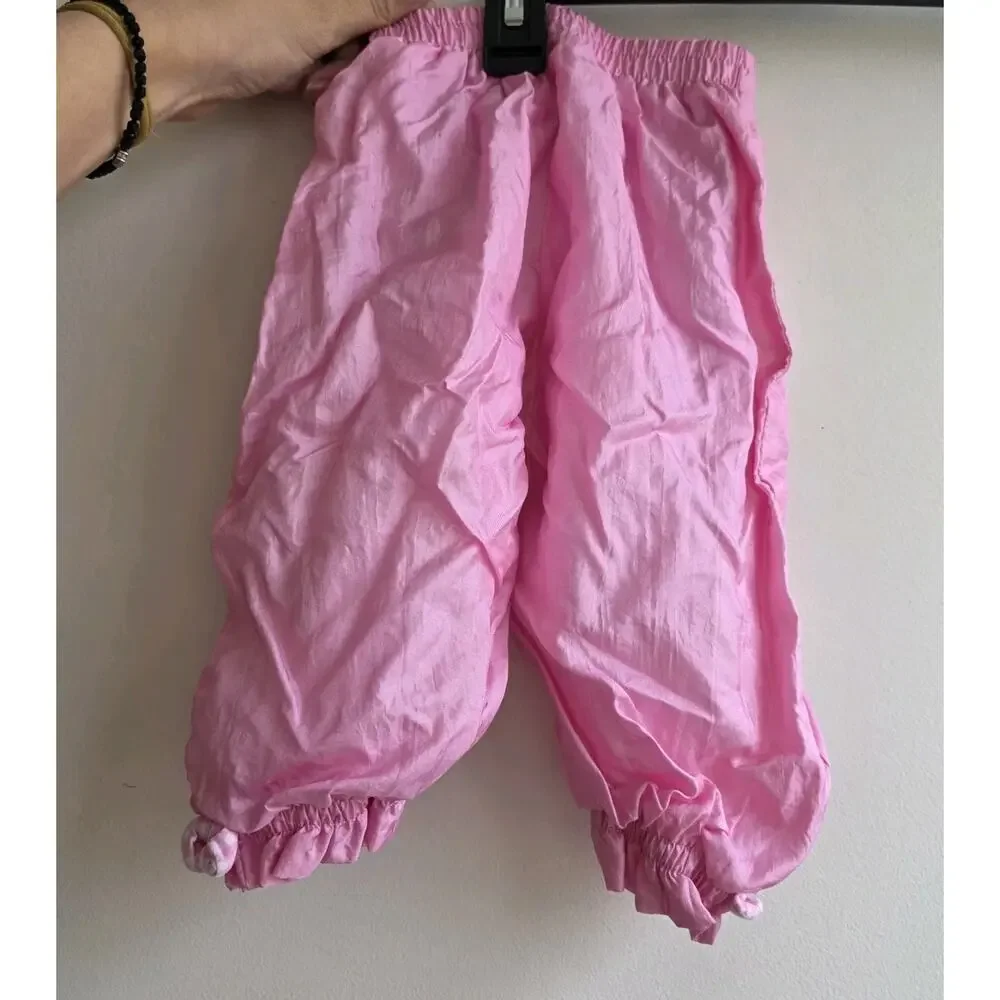 Vintage 1990s Disney Babies Minnie Mouse Windbreaker 2 Pc Tracksuit Set |‎ 12M